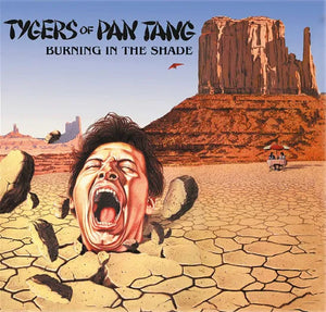 TYGERS OF PAN TANG | BURNING IN THE SHADE (ORANGE CRYSTAL EDITION) (vinyl)