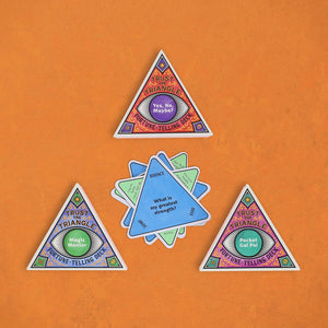 CHRONCLE BOOKS | TRUST THE TRIANGLE MAGIC MENTOR FORTUNE TELLING DECK