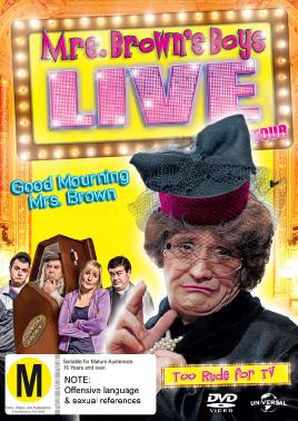 MRS BROWNS BOYS | MRS BROWNS BOYS LIVE TOUR GOOD MOURNING MRS BROWN (DVD)