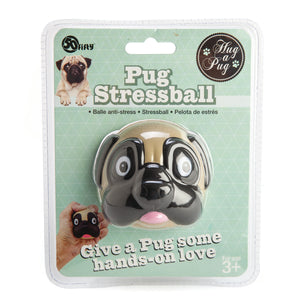PUG SQUEEZE STRESS BALL