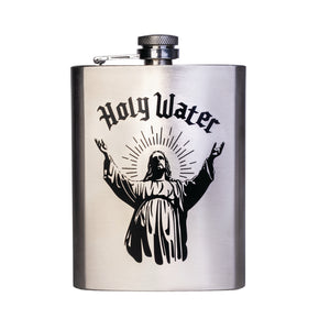 HOLY WATER METAL FLASK