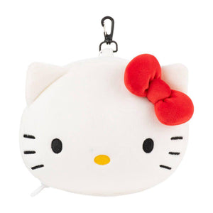 HELLO KITTY TRAVEL EYE MASK AND NECK PILLOW -  ZIP UP