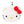 HELLO KITTY EYE MASK AND NECK PILLOW -  ZIP UP