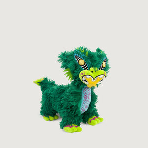 TANIWHA AWHI GREEN PLUSHIE MEDIUM