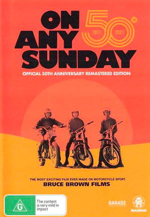 DOCUMENTARY | ON ANY SUNDAY - 50TH ANNIVERSARY EDITION (DVD)