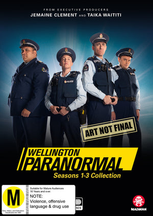 WELLINGTON PARANORMAL SEASON 1 - 3 COLLECTION (4DVD SET)