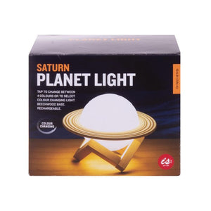 SATURN PLANET LAMP TOUCH NIGHTLIGHT ( COLOUR CHANGING )