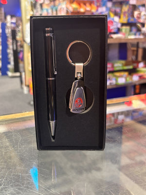 HOLDEN METAL KEYRING AND PEN IN GIFT BOX