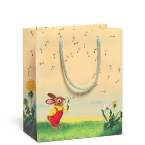 BUNNY AND DANDELION GIFT BAG MEDIUM