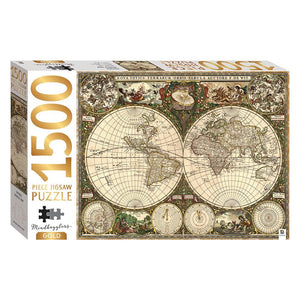 ANTIQUE MAP JIGSAW PUZZLE 1500PCS