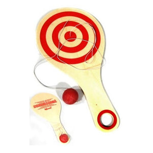 WOODEN PADDLE BALL RETRO GAME (TARGET)