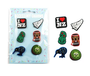 NZ KIWIANA SHOE CHARMS JIBBITZ FOR CROCS
