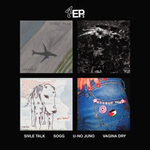 SIVLE TALK / SOGG / U-NO JUNO / VAGINA DRY | 4EPS (VINYL)