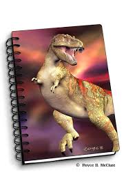 NOTEBOOK | TREX 3D MOVING NOTEBOOK SPIRO LENTICULAR