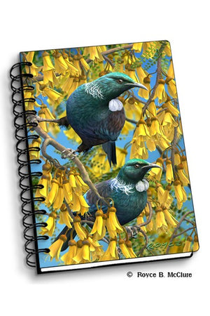NOTEBOOK | TUI BIRD 3D MOVING NOTEBOOK SPIRO LENTICULAR