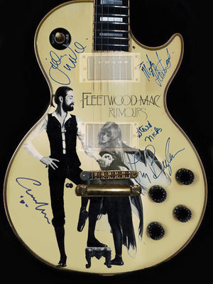 FLEETWOOD MAC GUITAR FIGURINE MINIATURE RUMOURS