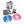 KT TUNSTALL | EYE TO THE TELESCOPE - STARGAZER EDITION (BLUE AND PINK 2LP SET) (VINYL)