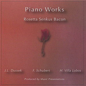 ROSETTA BACON SENKUS | PIANO WORKS