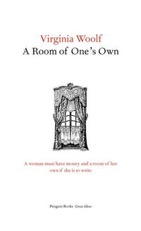 WOOLF VIRGINIA | ROOM OF ONES OWN (GREAT IDEAS SERIES)