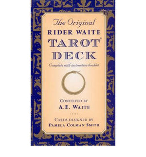 WAITE ARTHUR | RIDER WAITE TAROT DECK BLUE BOX