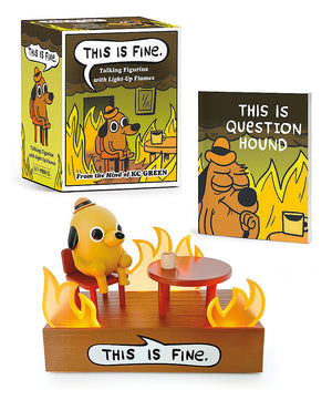 MINI KIT | THIS IS FINE TALKING FIGURINE: WITH LIGHT AND SOUND MINI KIT