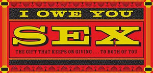 CHRONICLE BOOKS | IOU SEX