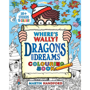 HANDFORD MARTIN | WHERES WALLY DRAGONS AND DREAMS colouring book