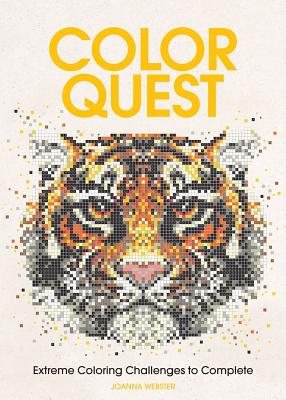 COLOUR QUEST LARGE COLOUR BY NUMBERS | WEBSTER JOANNA
