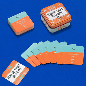 AFTER DINNER AMUSEMENTS | NAME THAT WORD TIN GAME
