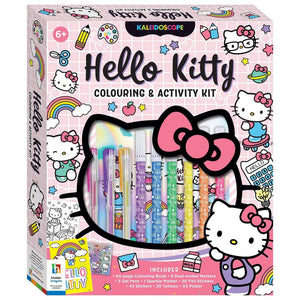 HELLO KITTY ACTIVITY PACK COLOURING BOOK STICKERS TATTOOS PENS