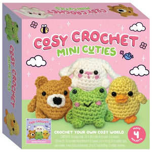 COSY CROCHET MINI CUTIES KIT CRAFT MAKER