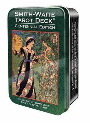 PAMELA COLMAN SMITH | SMITH-WAITE CENTENNIAL TAROT DECK IN A TIN 1909