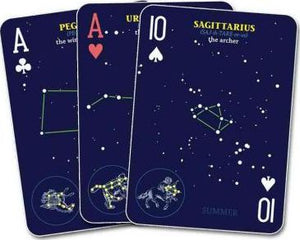 NIGHT SKY PLAYING CARDS: PLAYING WITH THE CONSTELLATIONS ( NATURE'S WILD CARDS )
