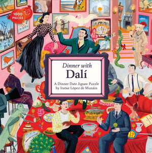 DINNER WITH DALI 1000PCS JIGSAW PUZZLE