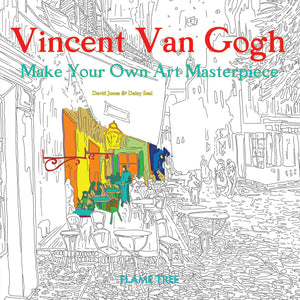 VINCENT VAN GOGH ART COLOURING BOOK