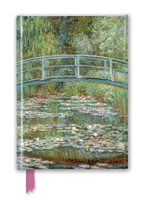 JOURNAL | CLAUDE MONET: BRIDGE OVER A POND OF WATER LILIES (FOILED JOURNAL)