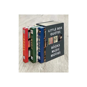 ORANGE HIPPO | LITTLE BOX OF QUOTES: FOR LOVERS OF BOOKS, MUSIC AND MOVIES