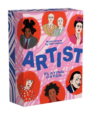 ARTIST PLAYING CARDS HIGH QUALITY BOX