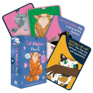 CAT WISDOM ORACLE CARDS DECK