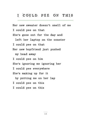 MARCIULIANO FRANCES | I COULD PEE ON THIS AND OTHER POEMS BY CATS
