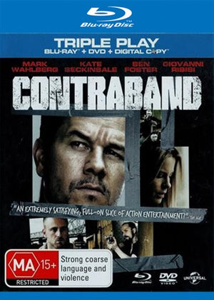MOVIE BLUAC | CONTRABAND (BLU - RAY DVD / DVD / DIGITAL COPY) (3DVD)