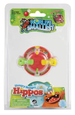 WORLDS SMALLEST HUNGRY HUNGRY HIPPOS GAME