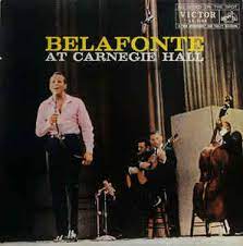 HARRY BELAFONTE | BELAFONTE AT CARNEGIE HALL - 2LP USA MONO - BIT ROUGH - TAPED SEAMS