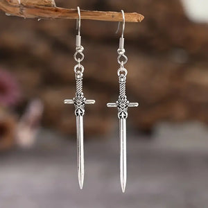 SWORD EARRINGS PAIR