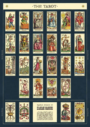 TAROT GIFT WRAP POSTER SHEET