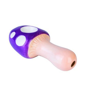 MUSHROOM MINI DRY TOBACCO PIPE WACKY BOWLZ ASSORTED