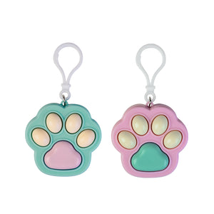 CAT PAW CLICK FIDGET KEYCHAIN