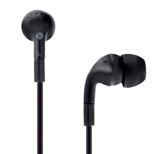 CLASSIC STEREO EARPHONES BLACK (NOISE ISOLATION)