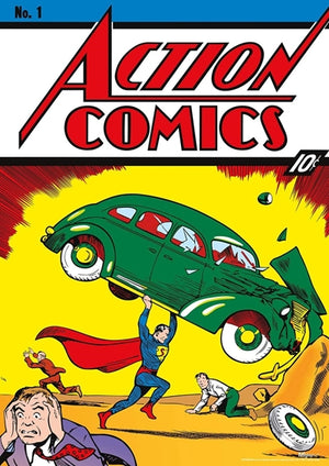 SUPERMAN FIRST ACTION COMIC POSTER MAXI 554
