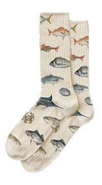 NZ FISH SOCKS SIZE 7-11